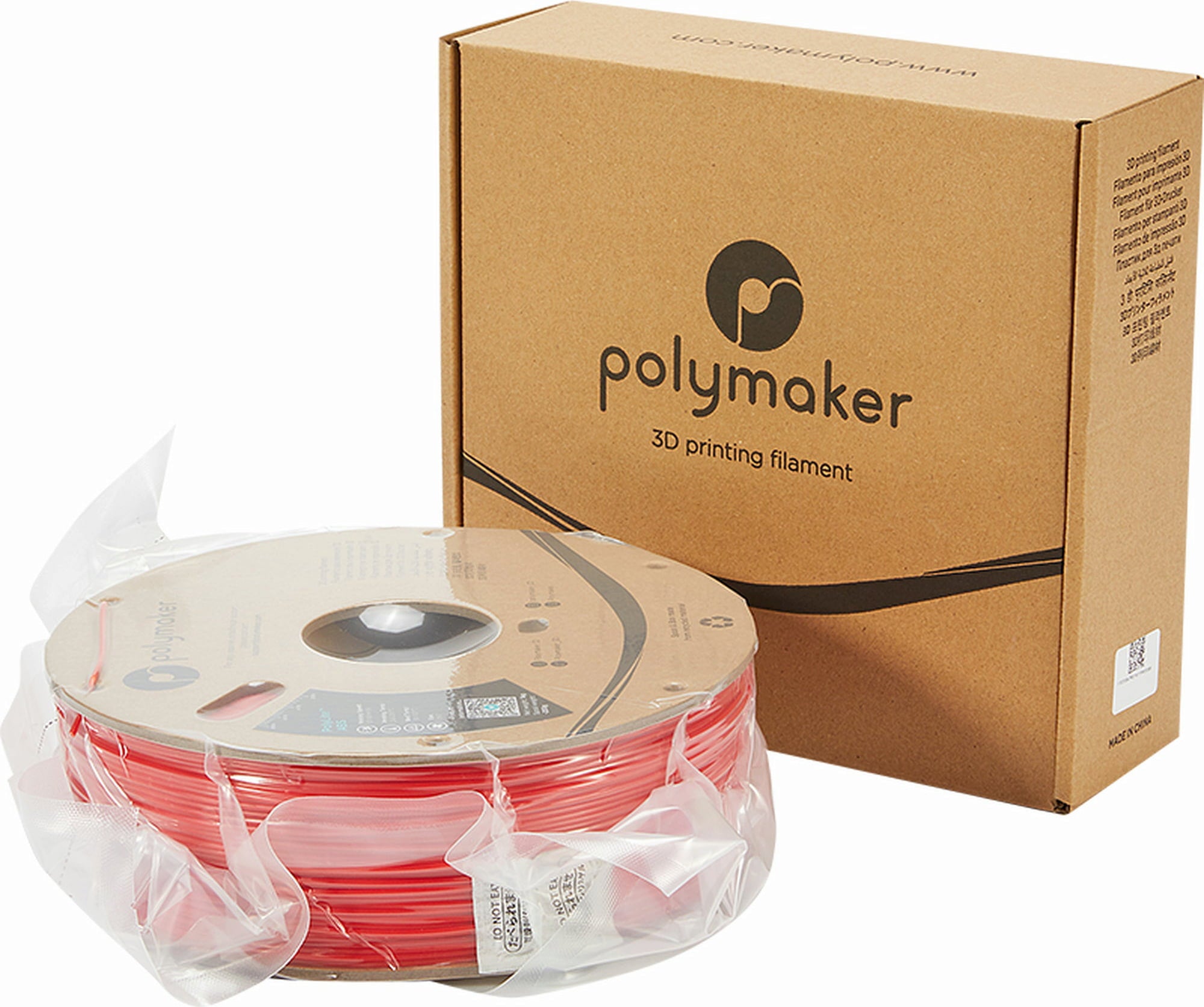 Polymaker PolyLite ABS Rot