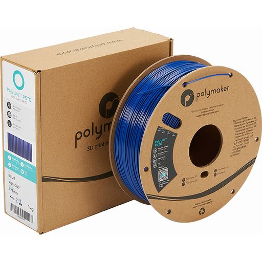 Polymaker PolyLite PETG sininen