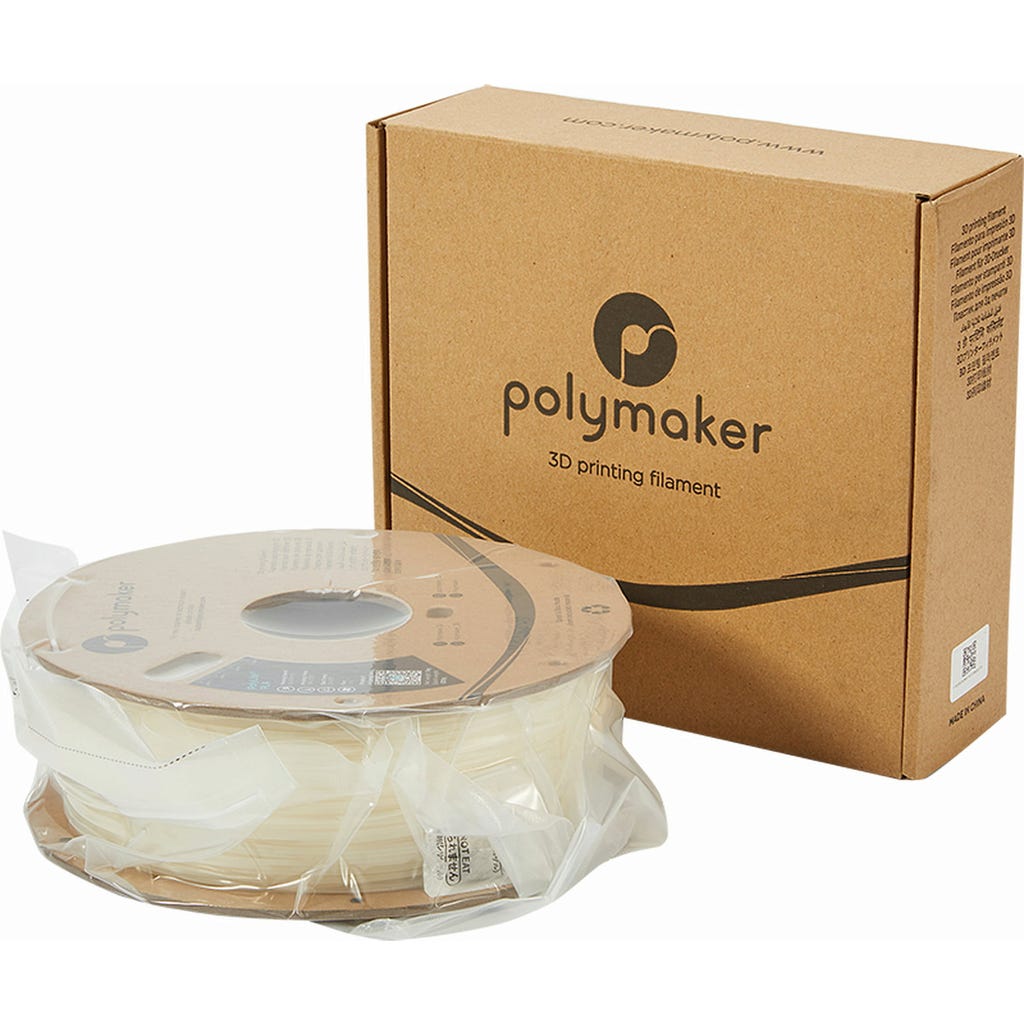Polymaker PolyLite PLA - Natural - 3DJake Ireland