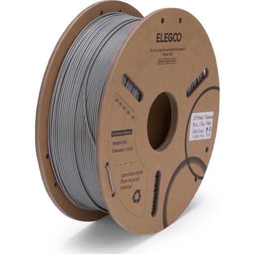 Elegoo PLA Gris - 1,75 mm / 1000 g