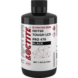 LOCTITE Pro476 HDT60 Tough Black Resin - 1.000 grammi