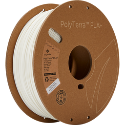 Polymaker PolyTerra PLA+ valkoinen