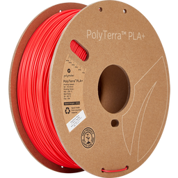 Polymaker PolyTerra PLA+ punainen