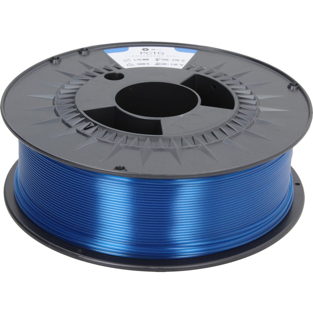 3DJAKE PCTG Transparent Bleu - 3DJake France