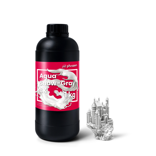 Phrozen Aqua Resin Snow-Grey 8K - 1.000 grammi