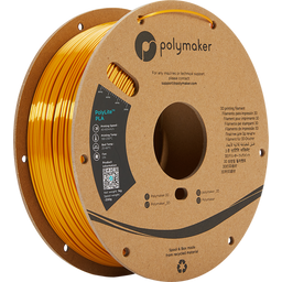 Polymaker PolyLite Silk PLA Gold - 1,75 mm / 1000 g