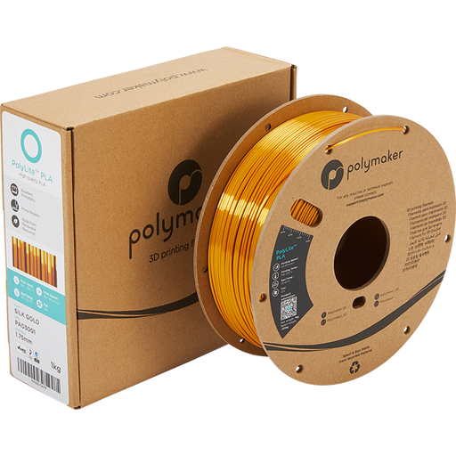 Polymaker PolyLite Silk PLA Gold - 1,75 mm / 1000 g