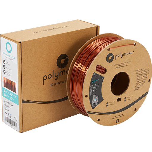 Polymaker PolyLite Silk PLA Bronze - 1,75 mm / 1000 g