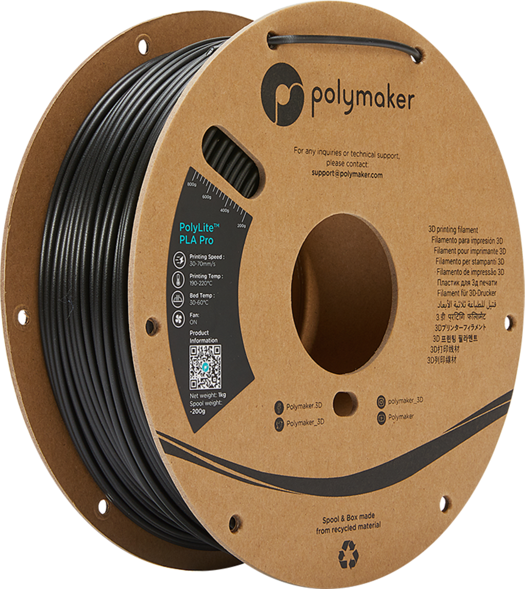 Polymaker PolyLite PLA PRO Black