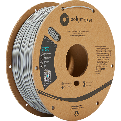 Polymaker PolyLite PLA PRO Grey - 1,75 mm
