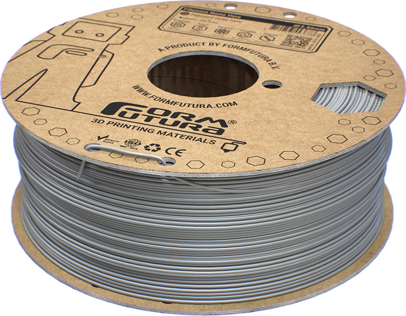 FormFutura EasyFil™ ePLA White Aluminium