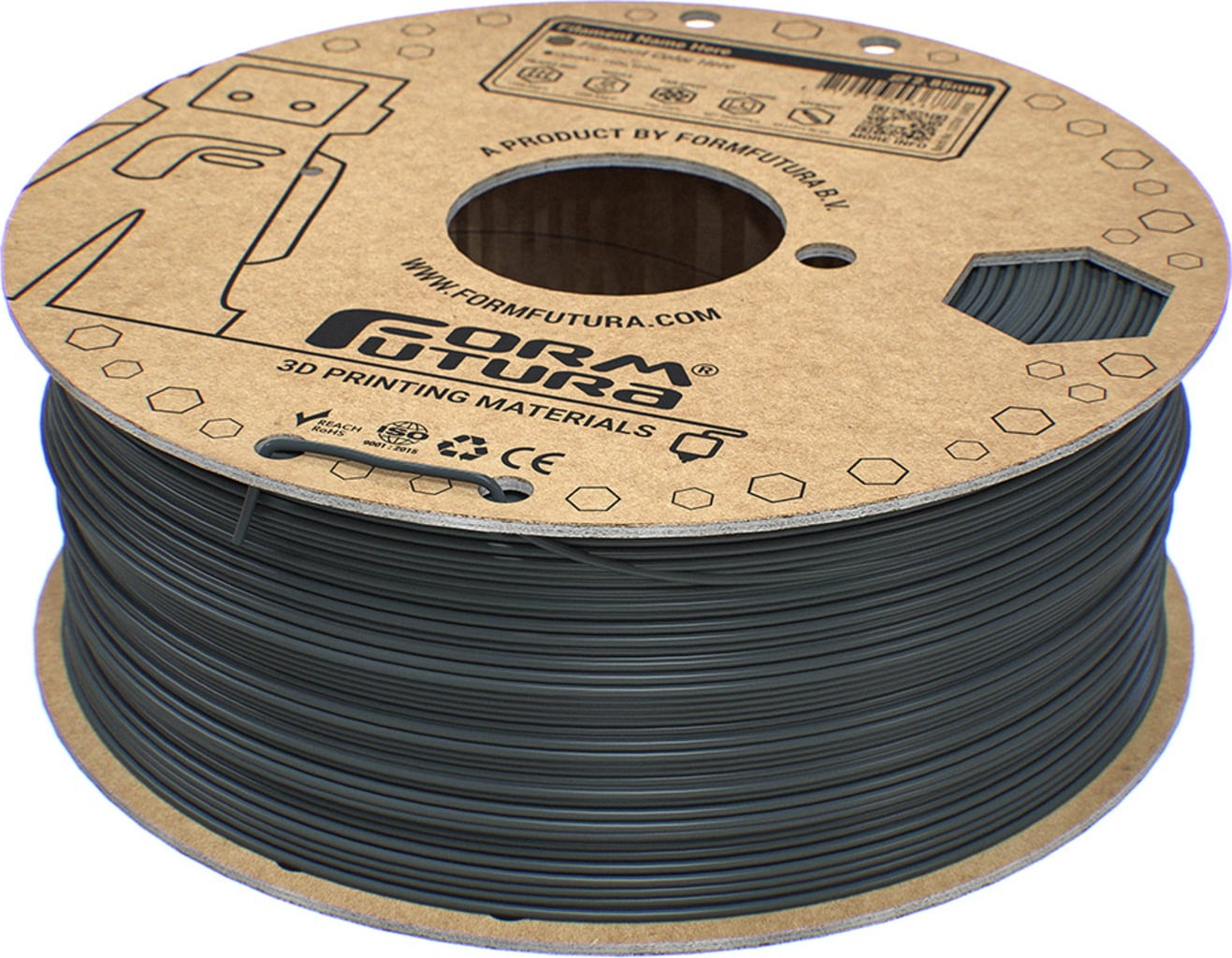 FormFutura EasyFil™ ePLA Iron Grey - 1,75 mm / 1000 g