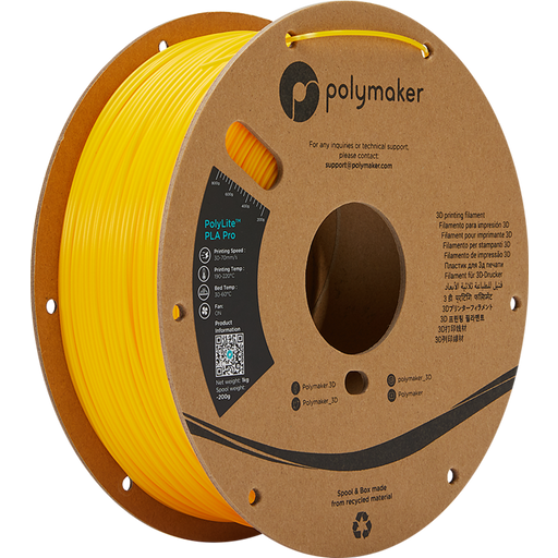Polymaker PolyLite PLA PRO Yellow
