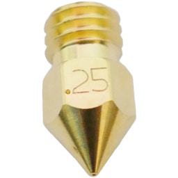 E3D MK8 Brass Nozzles - 0.25mm