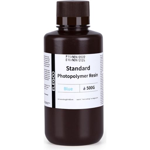 Elegoo Standard Resin Blue - 500 grammi