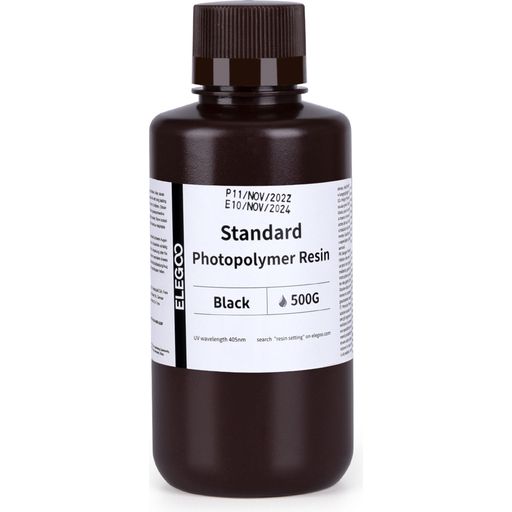 Elegoo Standard Resin Black - 500 grammi