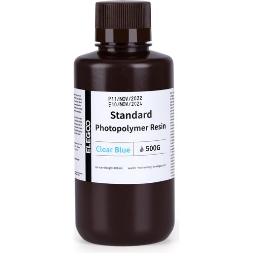 Elegoo Standard Resin Clear Blue - 500 g