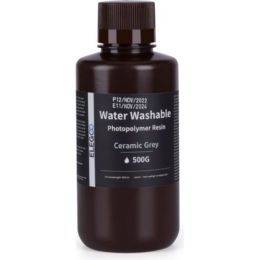 Elegoo Water Washable Resin Ceramic Grey - 500 g