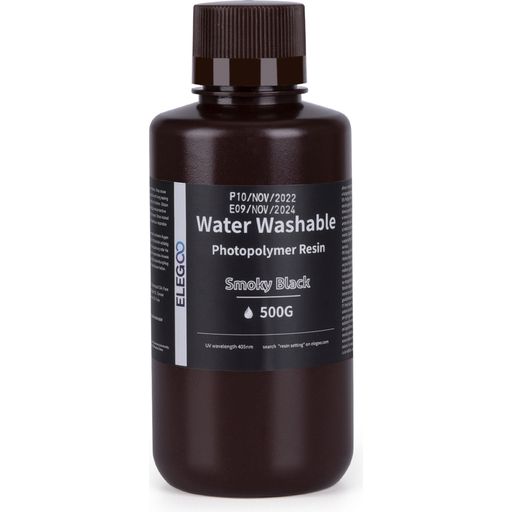 Elegoo Water Washable Resin Smoky Black - 500 g