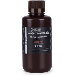Elegoo Water Washable Resin Clear Red