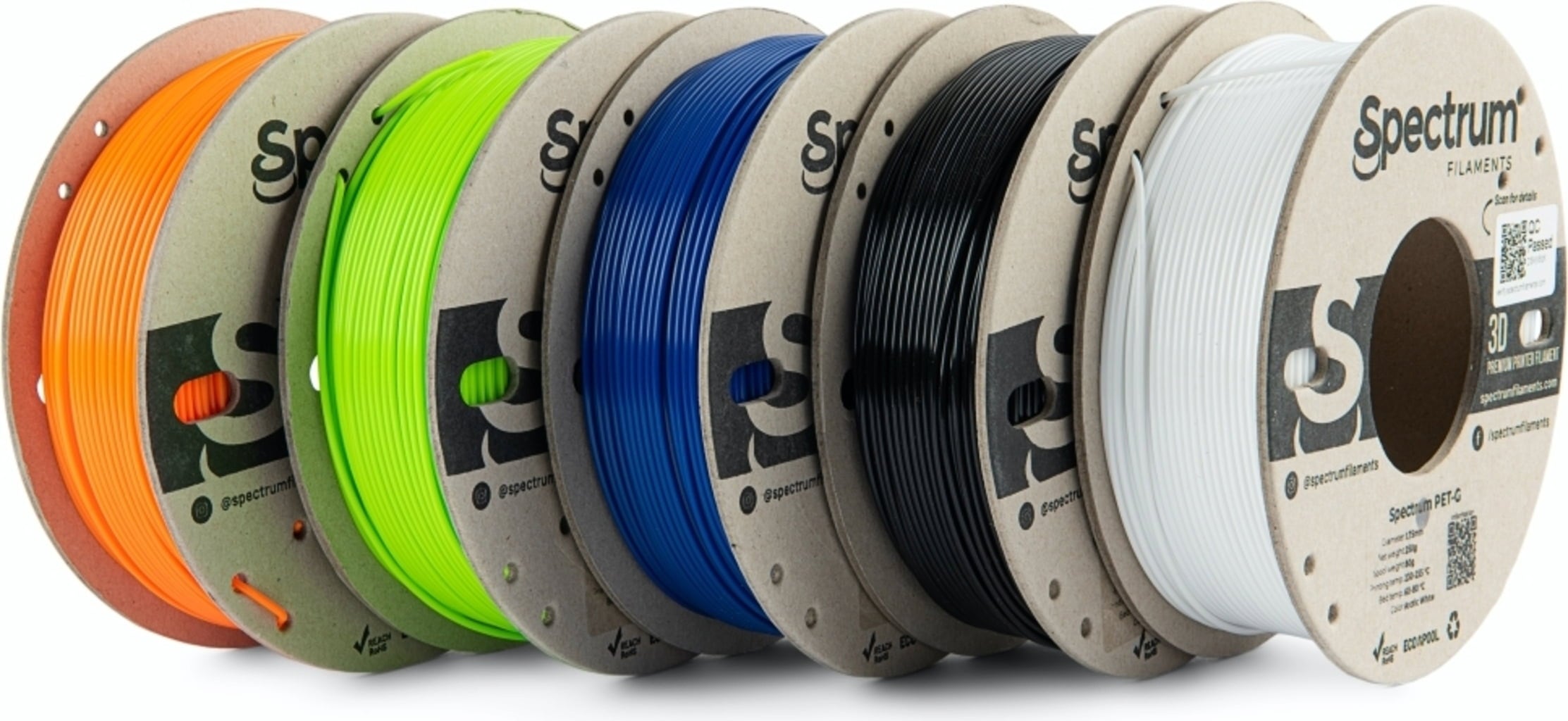 Spectrum PET-G Premium - Lot de 5