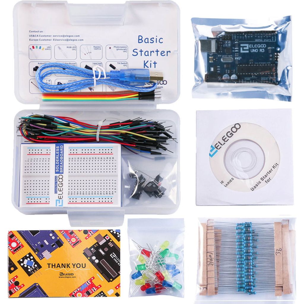 Elegoo Uno R3 Basic Starter Kit 1 Kit 3djake France 1673