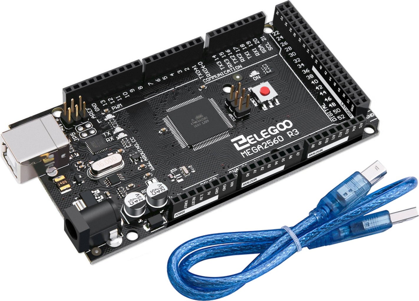 Elegoo Carte Microcontrôleur Mega 2560