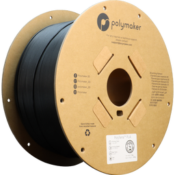 Polymaker PolyTerra PLA Charcoal Black - 1,75 mm / 3000 g