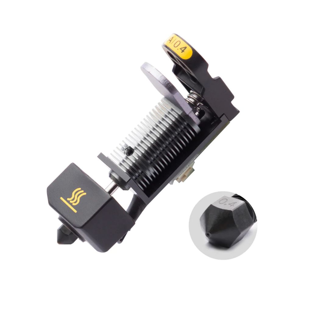 12V 3D PRINTER Hotend Kit 0.4mm Nozzle Extrusion Head Heat Block