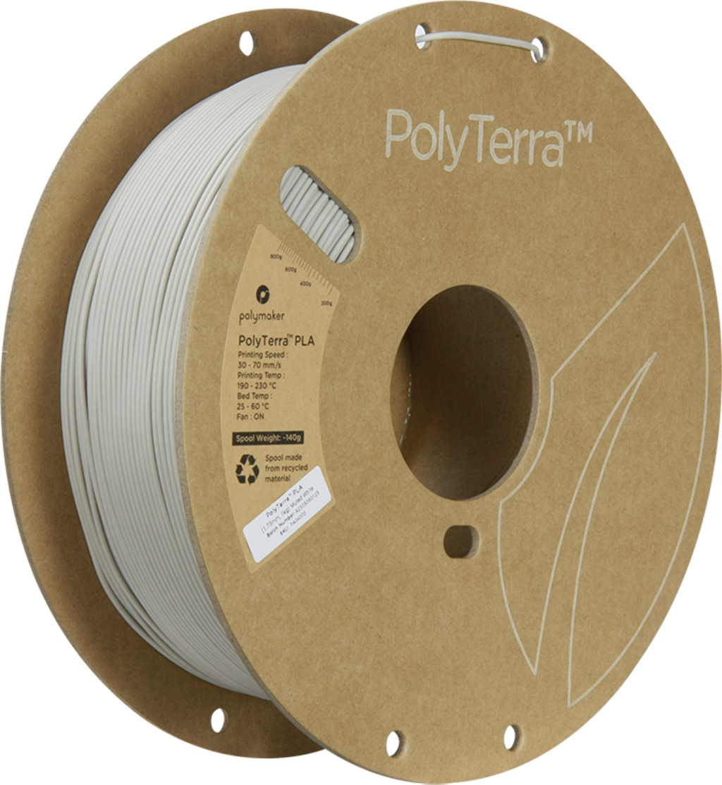 Polymaker PolyTerra PLA Muted White