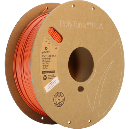 Polymaker PolyTerra PLA Muted Red - 1.75 mm / 1000 g