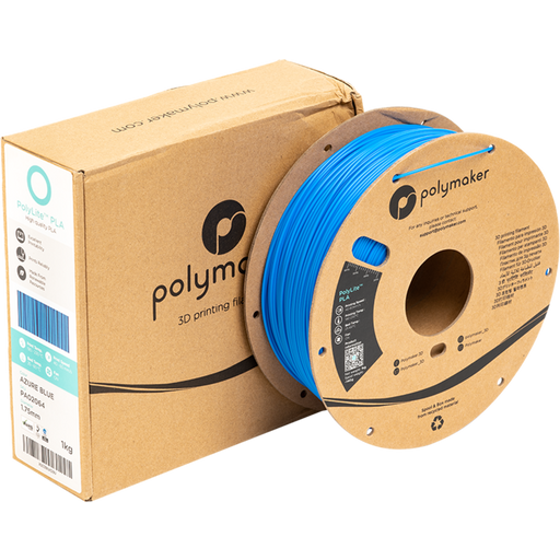 Polymaker PolyLite PLA Azure Blue - 1.75 mm / 1000 g