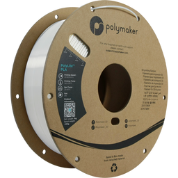 Polymaker PolyLite Silk PLA Valkoinen - 1,75 mm / 1000 g