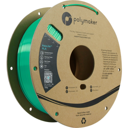 Polymaker PolyLite Silk PLA Vert - 1,75 mm / 1000 g