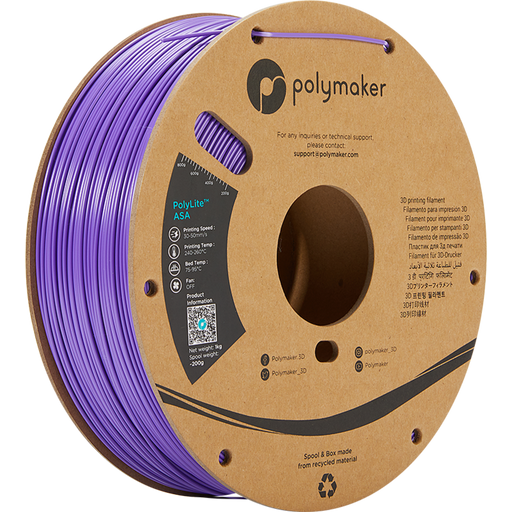 Polymaker PolyLite ASA Violet - 1,75 mm / 1000 g