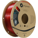 Polymaker PolyLite PETG Läpikuultava punainen - 1,75 mm / 1000 g