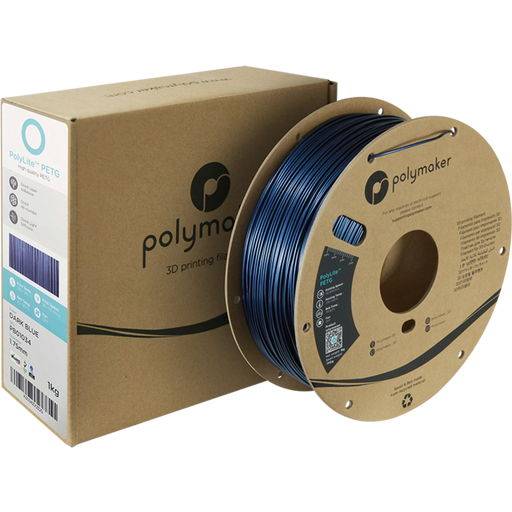 Polymaker PolyLite PETG Dark Blue - 1,75 mm / 1000 g