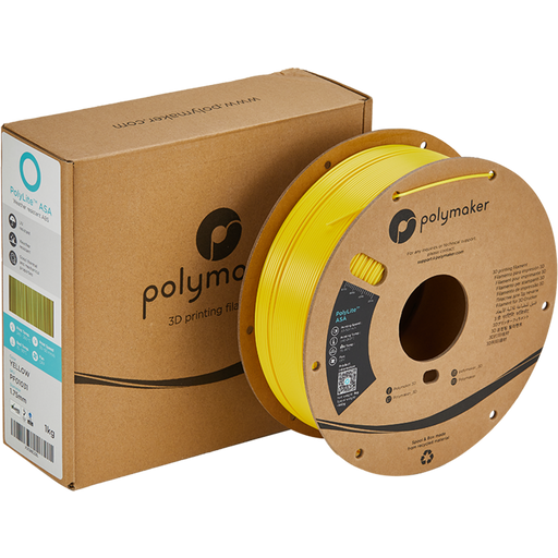 Polymaker PolyLite ASA Jaune - 1,75 mm / 1000 g