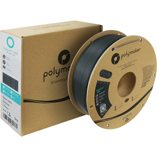 Polymaker PolyLite ABS Dark Grey - 1,75 mm / 1000 g