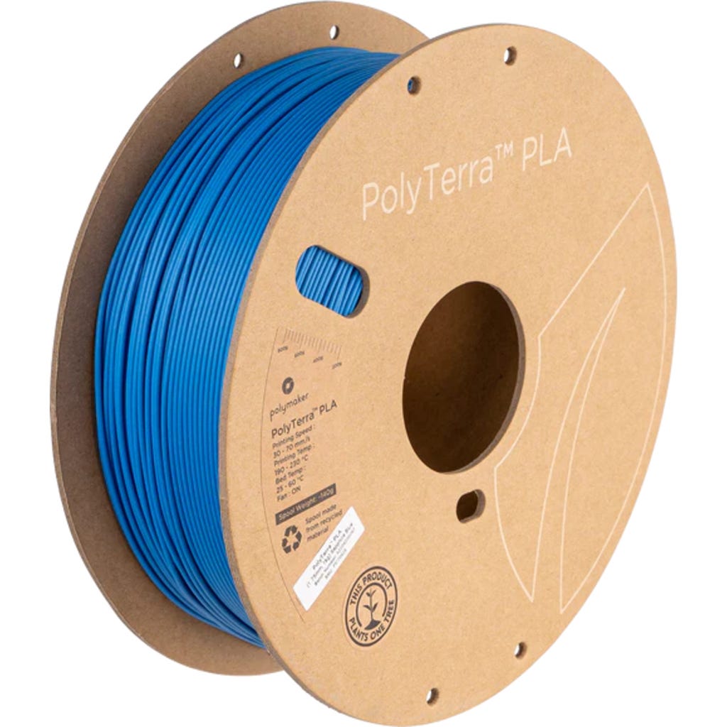 Filamento PLA PolyTerra Army Blue - 1,75 Mm, 1 Kg, Per Stampanti 3D - Foto 6