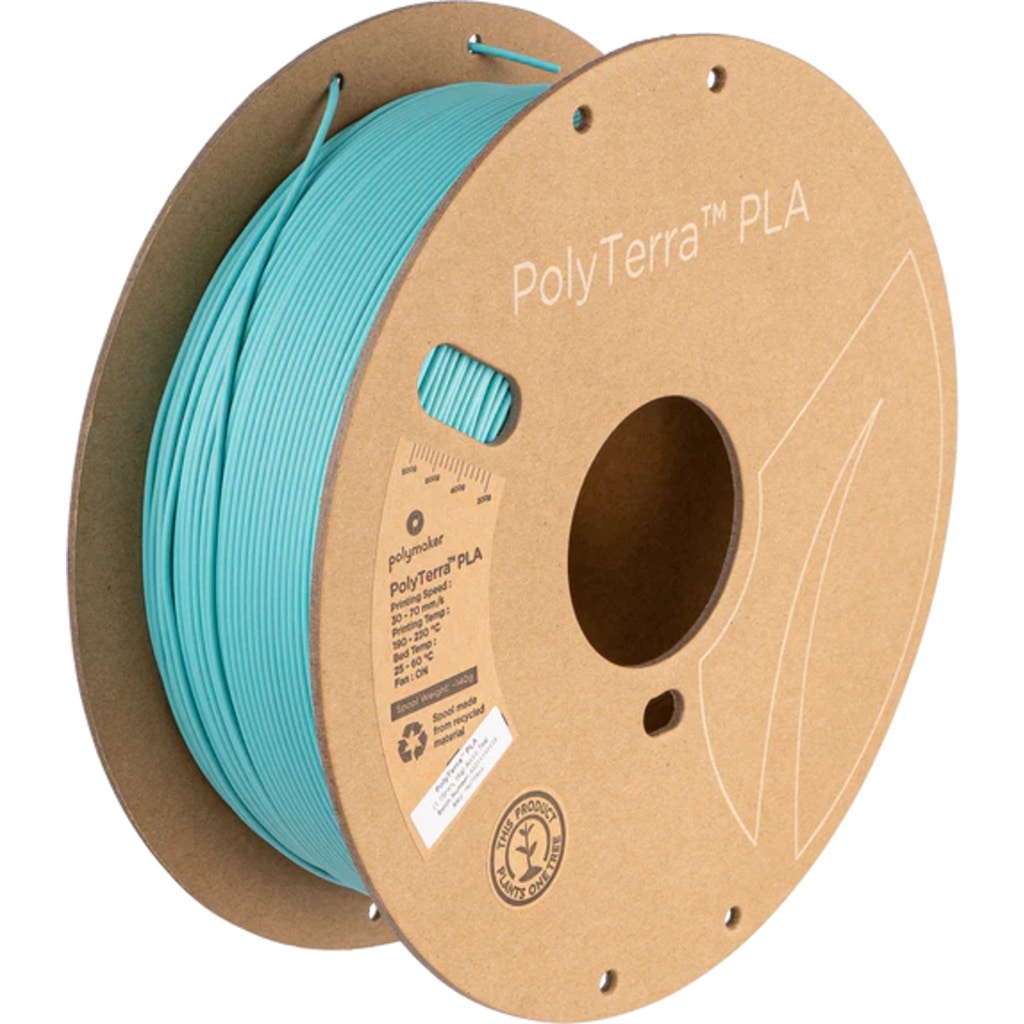 Polymaker PolyTerra PLA Arctic Teal - 3DJake International