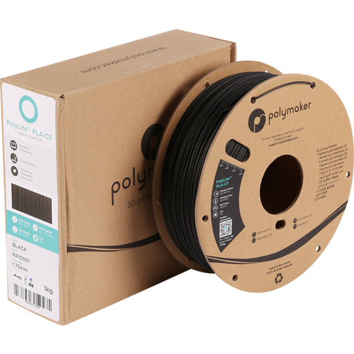 Polymaker PolyLite PLA-CF Black - 1.75 mm / 1000 g