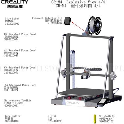 Ricambi per Creality CR-M4