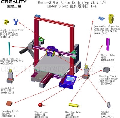 Repuestos para Creality Ender 3 Max