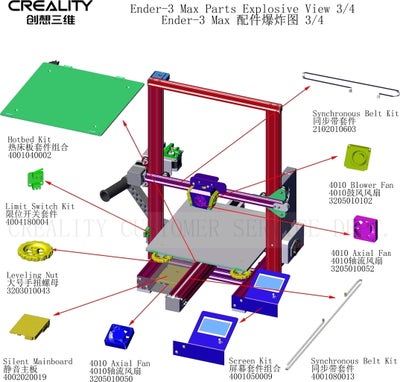 Repuestos para Creality Ender 3 Max