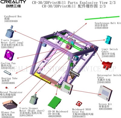 Repuestos para Creality CR-30
