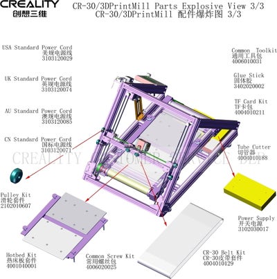 Repuestos para Creality CR-30