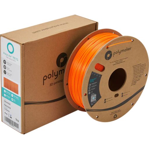 Polymaker PETG de PolyLite Naranja - 1,75 mm