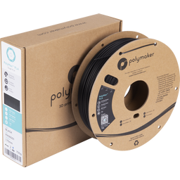 Polymaker Filamento PolyMax PLA Negro - 1,75 mm / 750 g