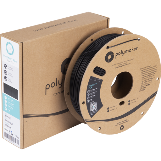 Polymaker PolyMax PLA Noir - 1,75 mm / 750 g